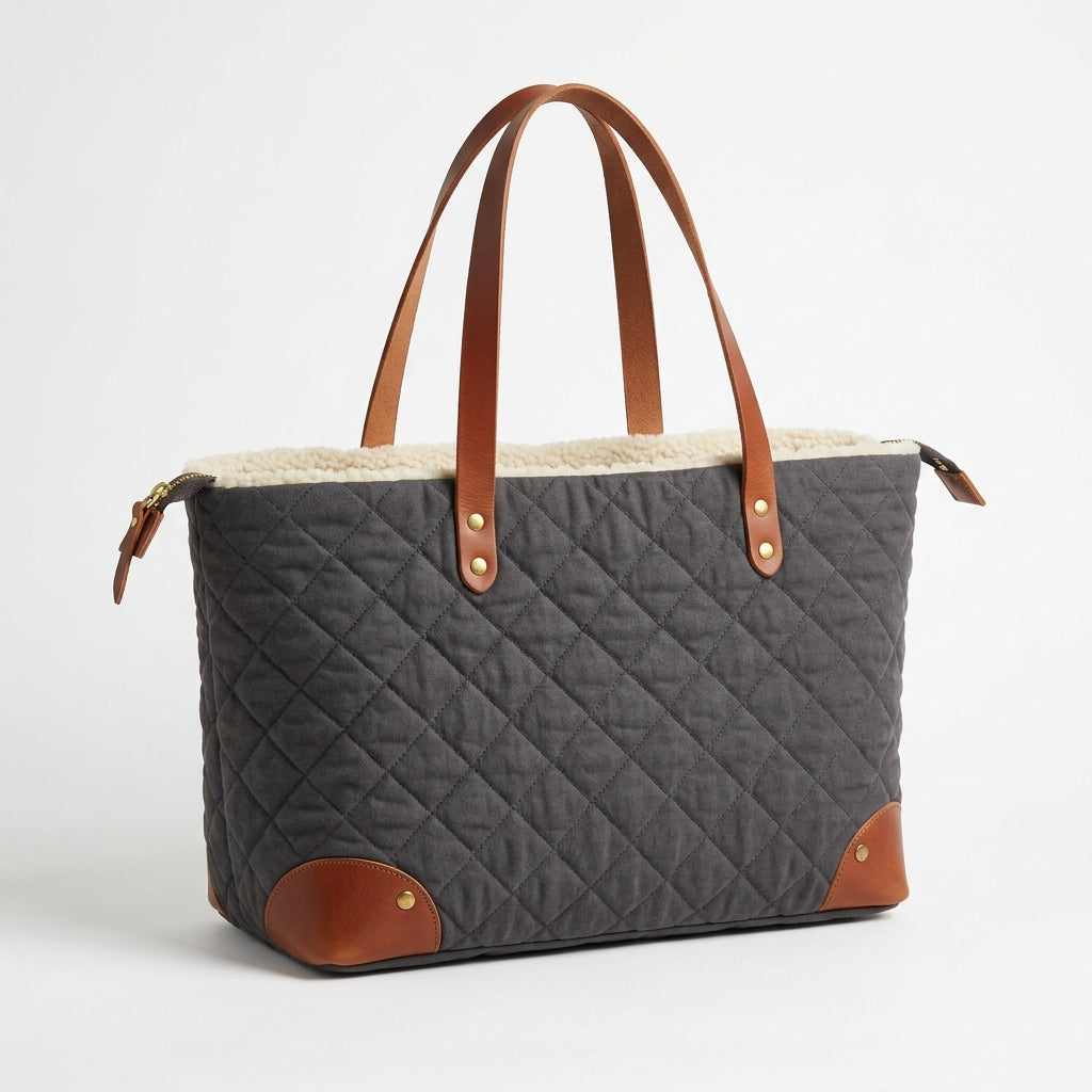 Quilted Dog Carrier & Car Seat